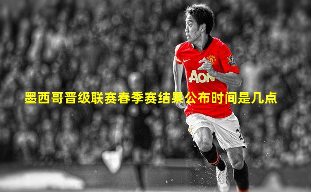 墨西哥晋级联赛春季赛结果公布时间是几点