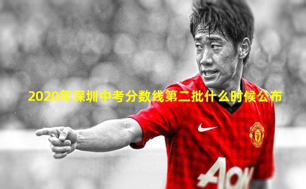 2020年深圳中考分数线第二批什么时候公布