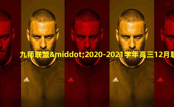 九师联盟·2020-2021学年高三12月联考(新高考)