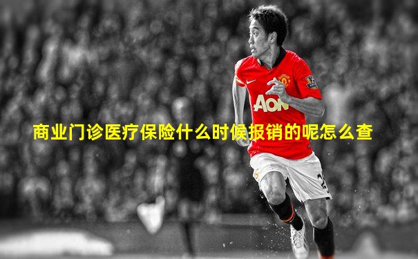 商业门诊医疗保险什么时候报销的呢怎么查