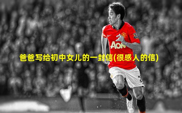 爸爸写给初中女儿的一封信(很感人的信)